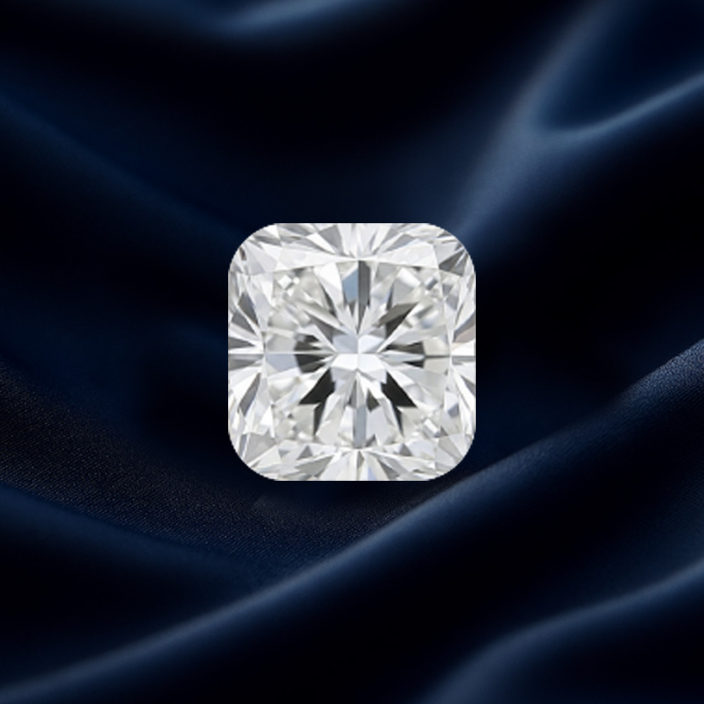 Cushion cut diamond