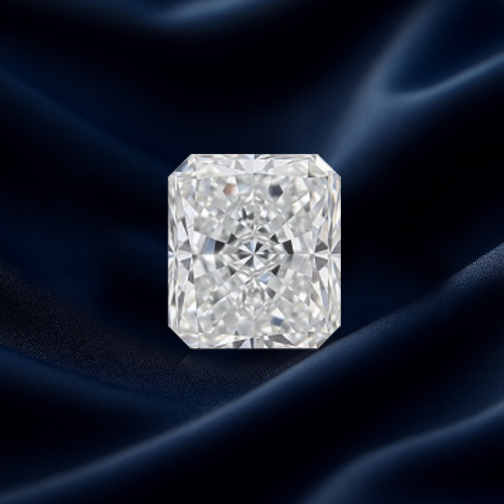 Radiant cut diamond